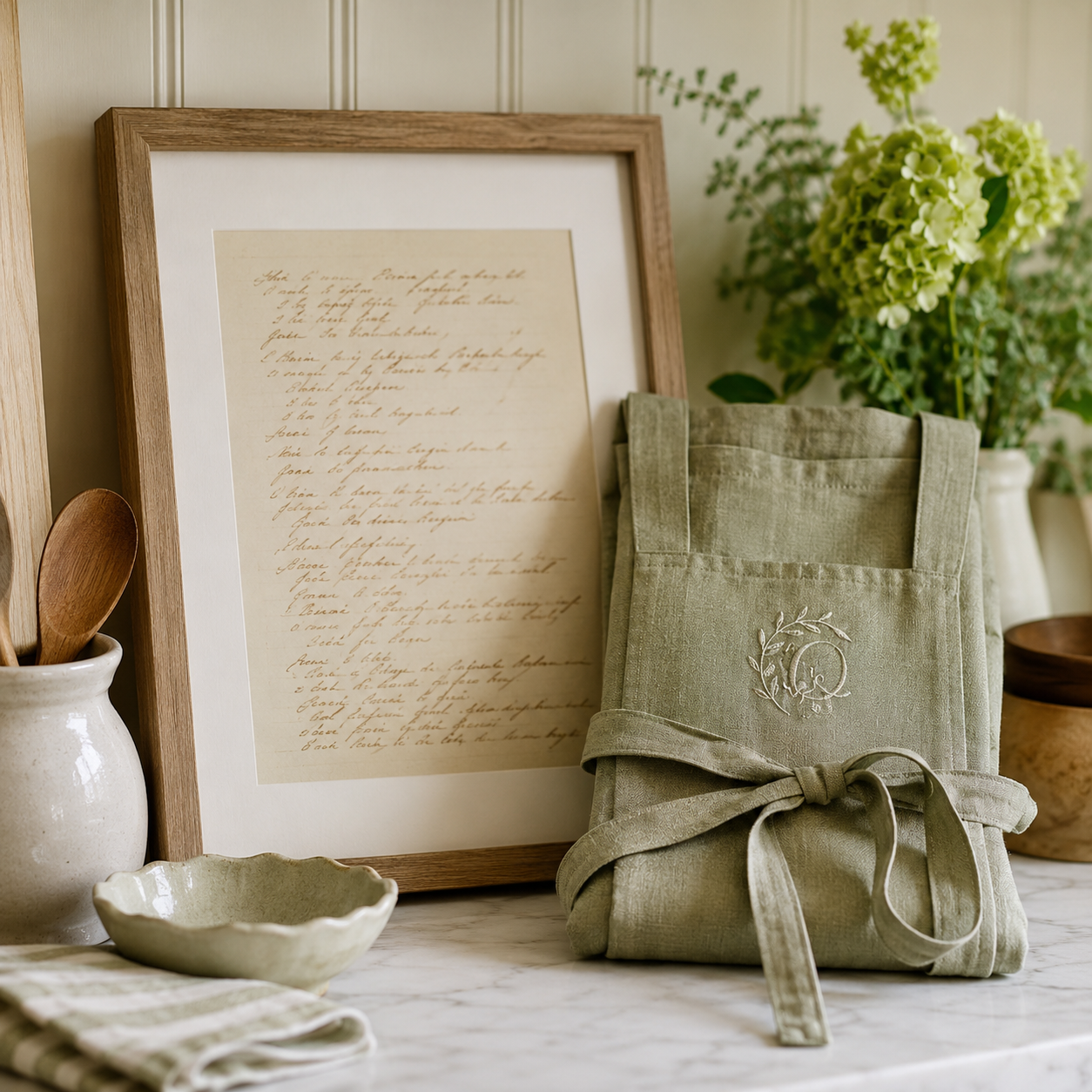 Custom Recipe Keepsake keepsake set