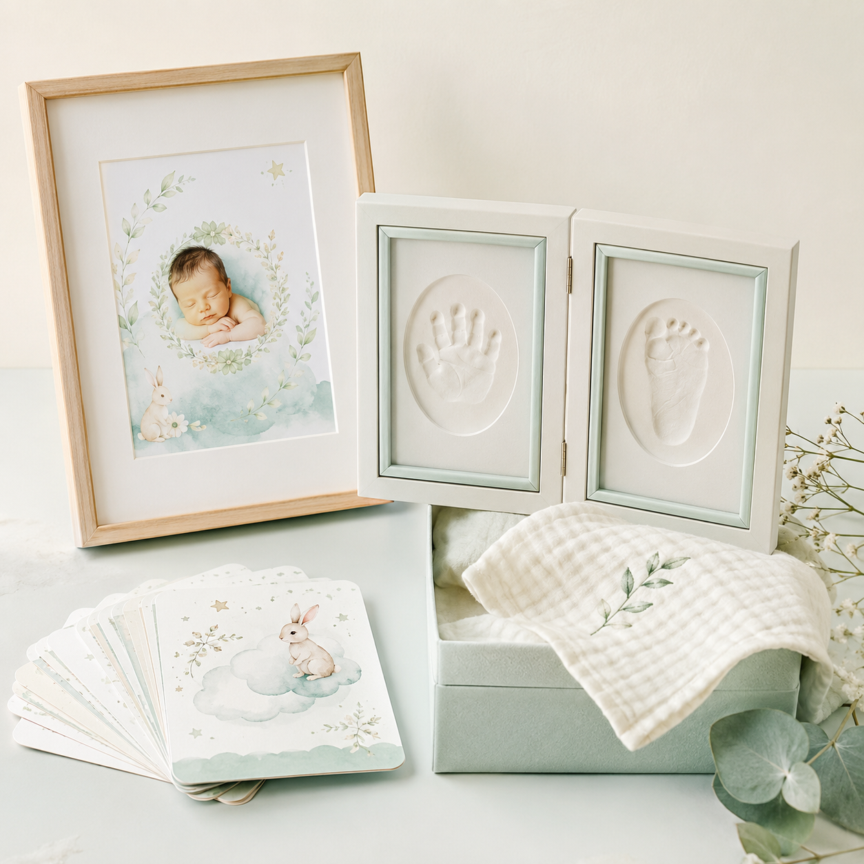 New Baby Memory Set keepsake set
