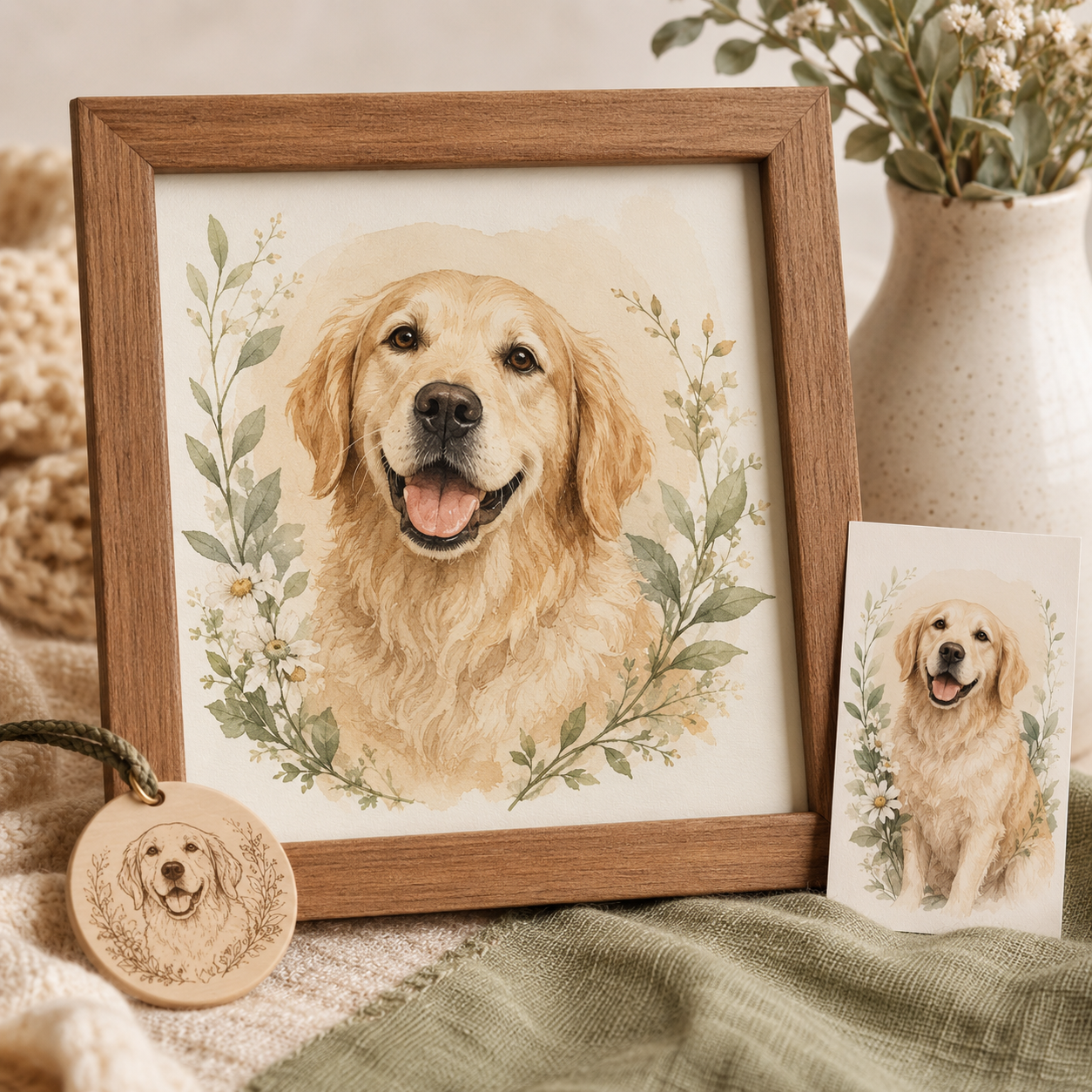 Pet Portrait Keepsake keepsake set